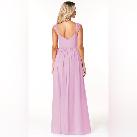 Azazie Cleobella Bridesmaids Dress in Candy Pink - size A12 - Picture 2 of 7